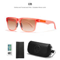 Rose Dusk | Translucent Pink Gradient Brown Polarized Sunglasses