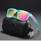 Miami Vibes | Translucent Teal & Magenta Polarized Sunglasses