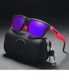 Phantom | Black & Red Mirror Blue-Violet Polarized Sunglasses