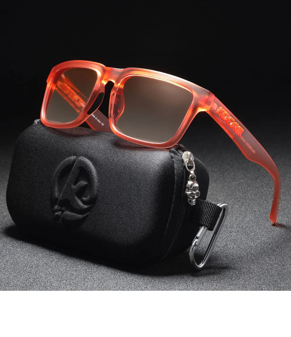 Rose Dusk | Translucent Pink Gradient Brown Polarized Sunglasses