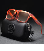 Rose Dusk | Translucent Pink Gradient Brown Polarized Sunglasses