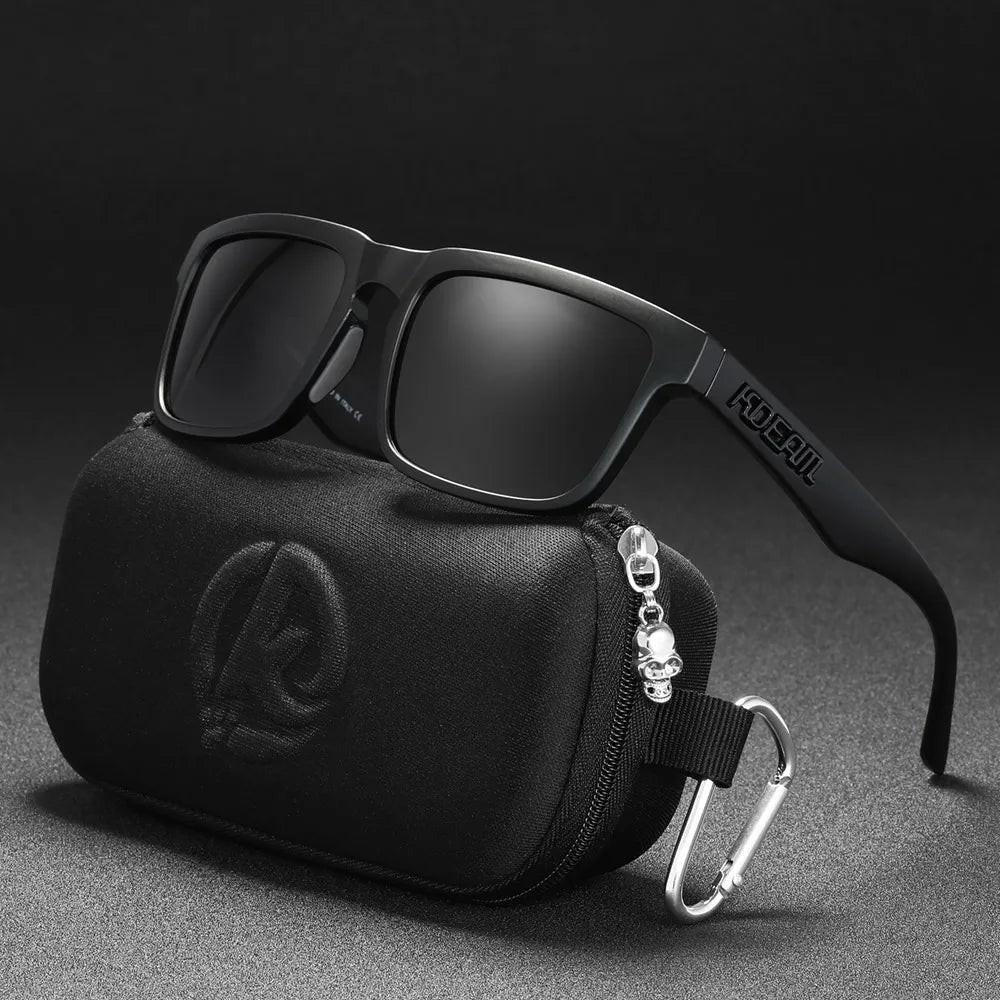 Blackout | Matte Black Full Black Polarized Sunglasses