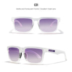 AUREV | Violet Gradient Polarized Sunglasses