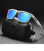 Glacier | Light Gray & Mirror Ice Blue Polarized Sunglasses
