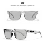 Adapx | Transparent Gray Photochromic Polarized Sunglasses