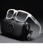 Frost | Translucent White Gradient Gray Polarized Sunglasses
