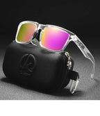 Crystal Pink | Transparent & Mirror Magenta Polarized Sunglasses