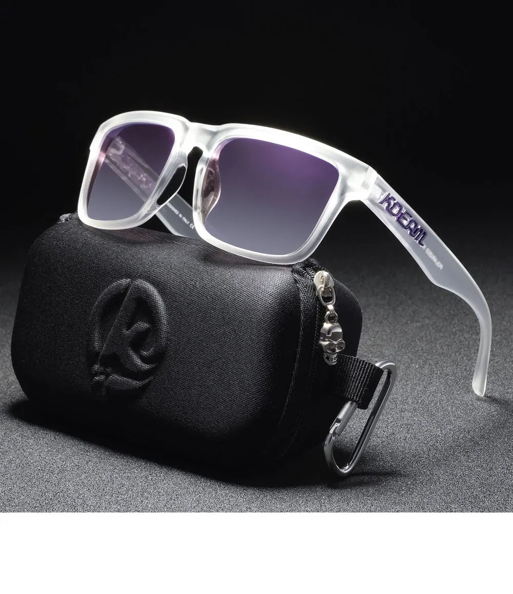 AUREV | Violet Gradient Polarized Sunglasses