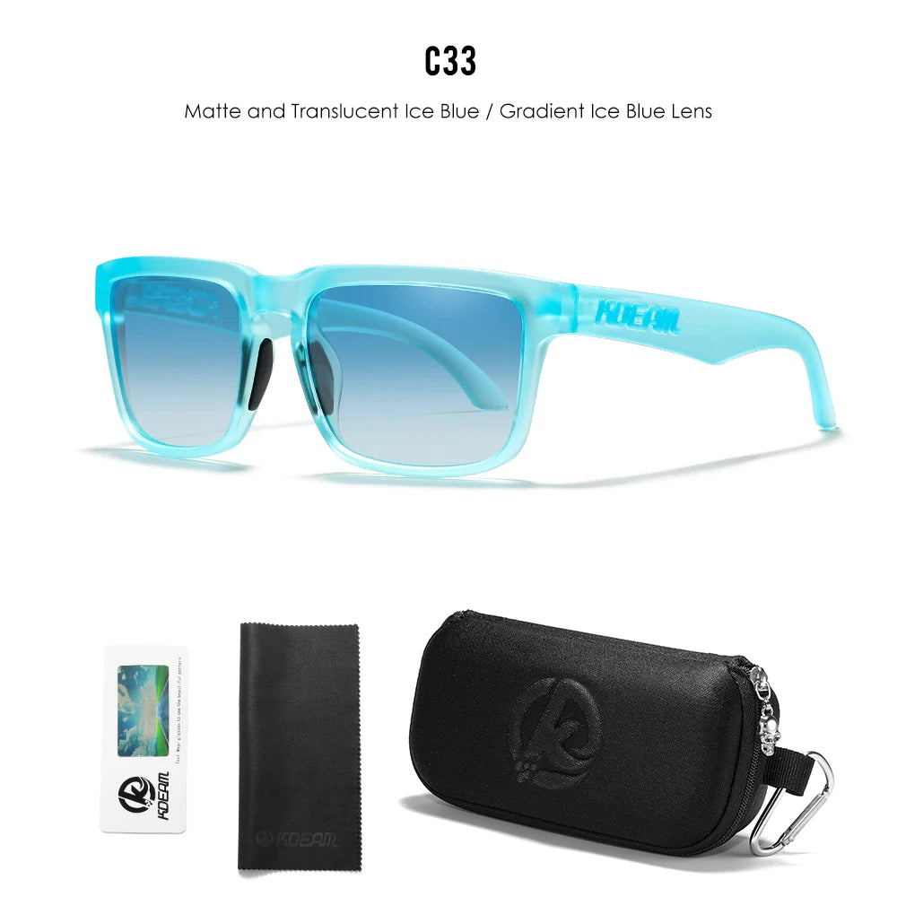 Arctic | Ice Blue Gradient Polarized Sunglasses