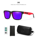 Phantom | Black & Red Mirror Blue-Violet Polarized Sunglasses
