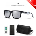 Ghost Riot | Matte Black Mirror Silver Polarized Sunglasses