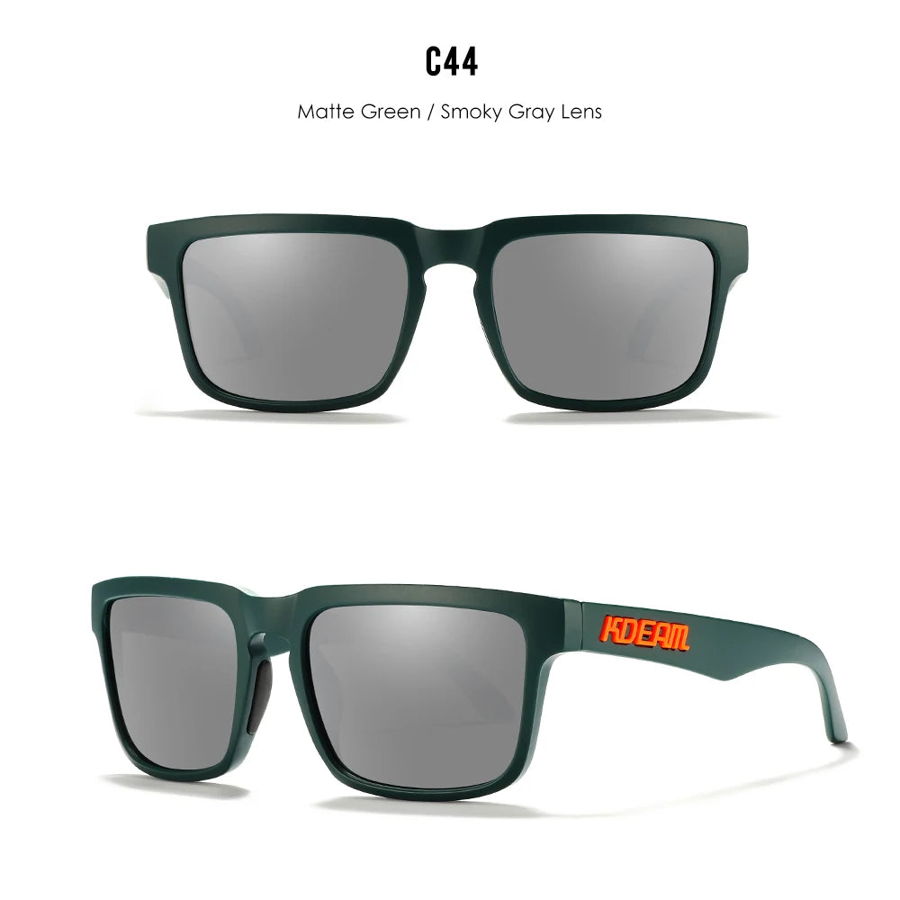 Ranger | Matte Green & Smoky Gray Polarized Sunglasses