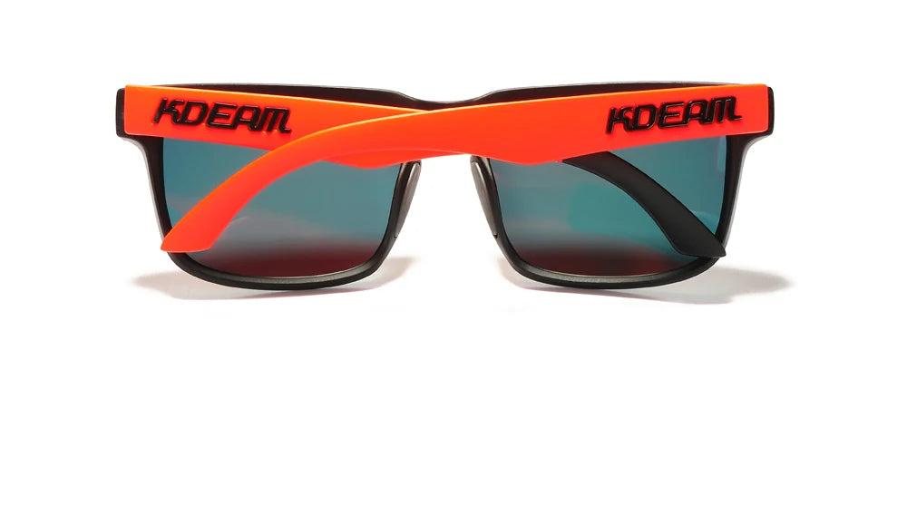 Inferno | Black & Red Mirror Red Polarized Sunglasses