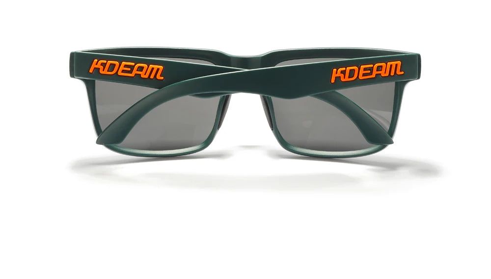 Ranger | Matte Green & Smoky Gray Polarized Sunglasses